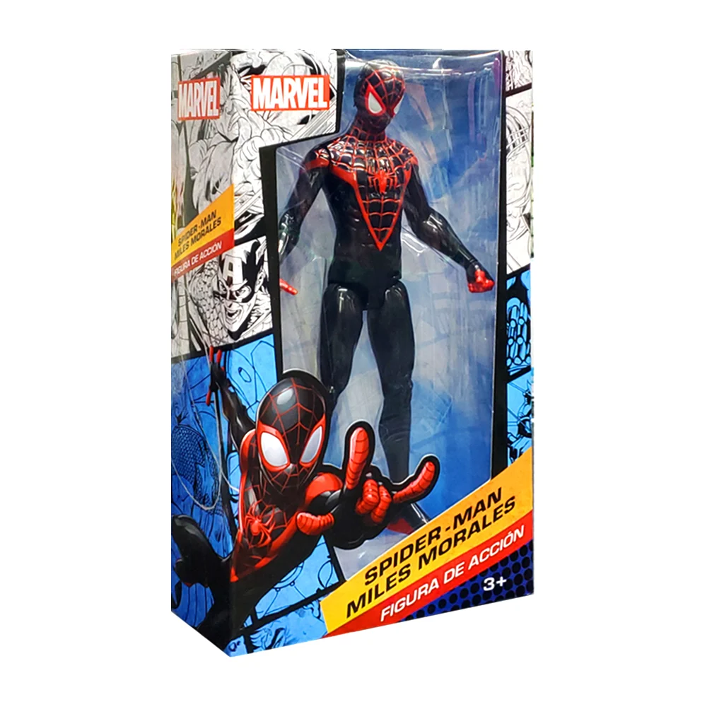 Figura de acción con diseño de spider-man de miles morales / t378869