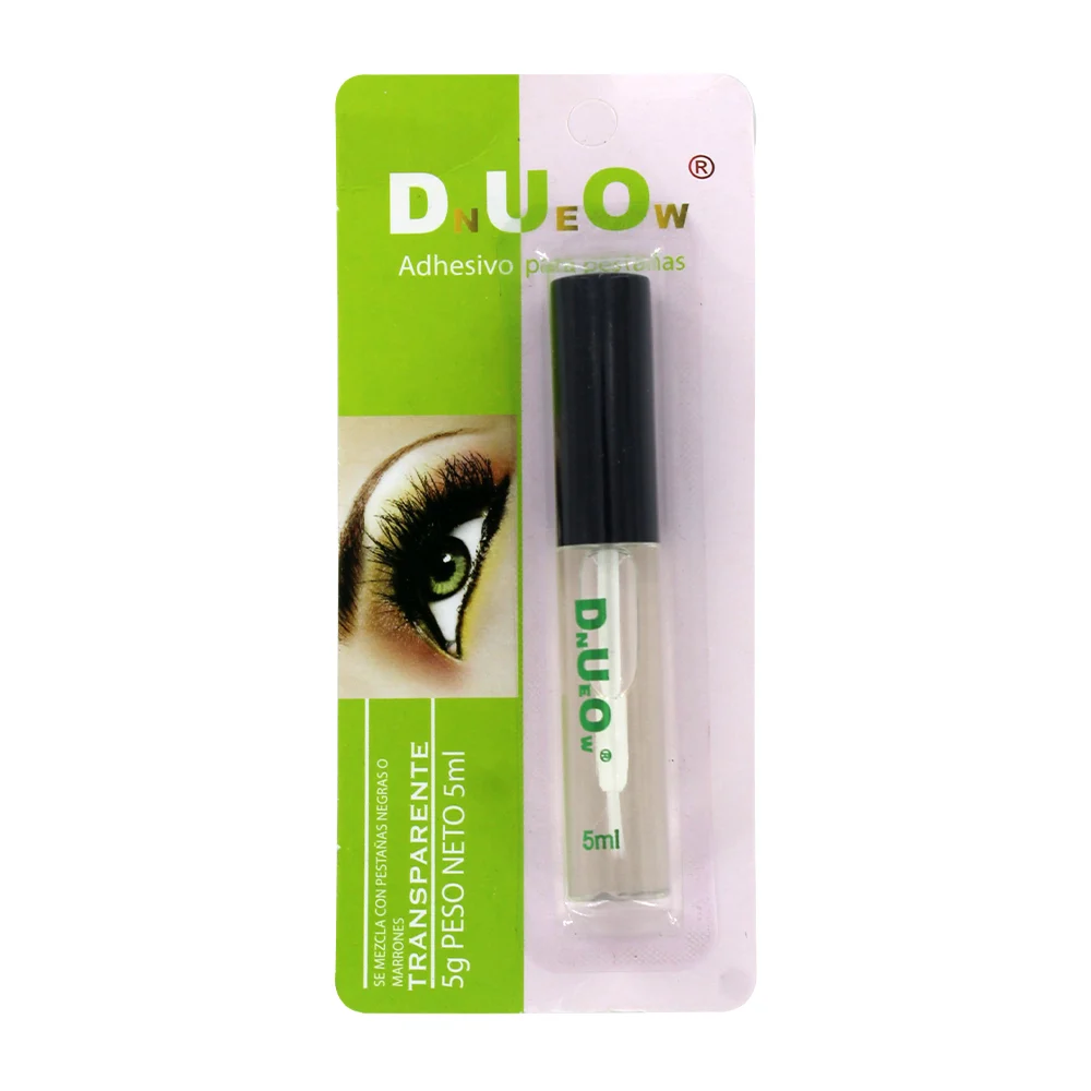 Pegamento transparente para pestañas con aplicador tipo pincel 5ml / t506