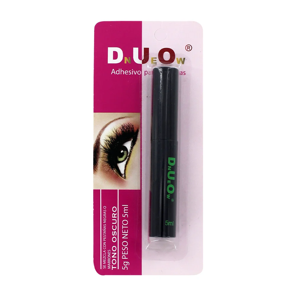 Pegamento para pestañas duo new en color negro con aplicador tipo pincel 5g / t507