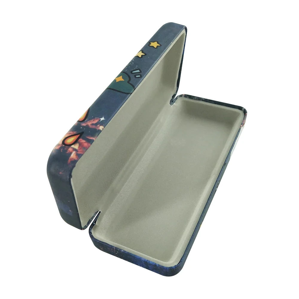 Estuche con diseño de gatito go camping para lentes, variedad de colores / t562