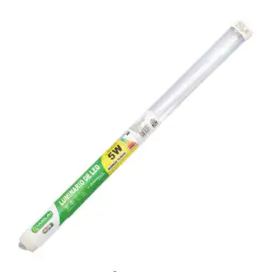 Regleta - luminario led t8 con luz rgb, consumo de 5w y longitud de 1…