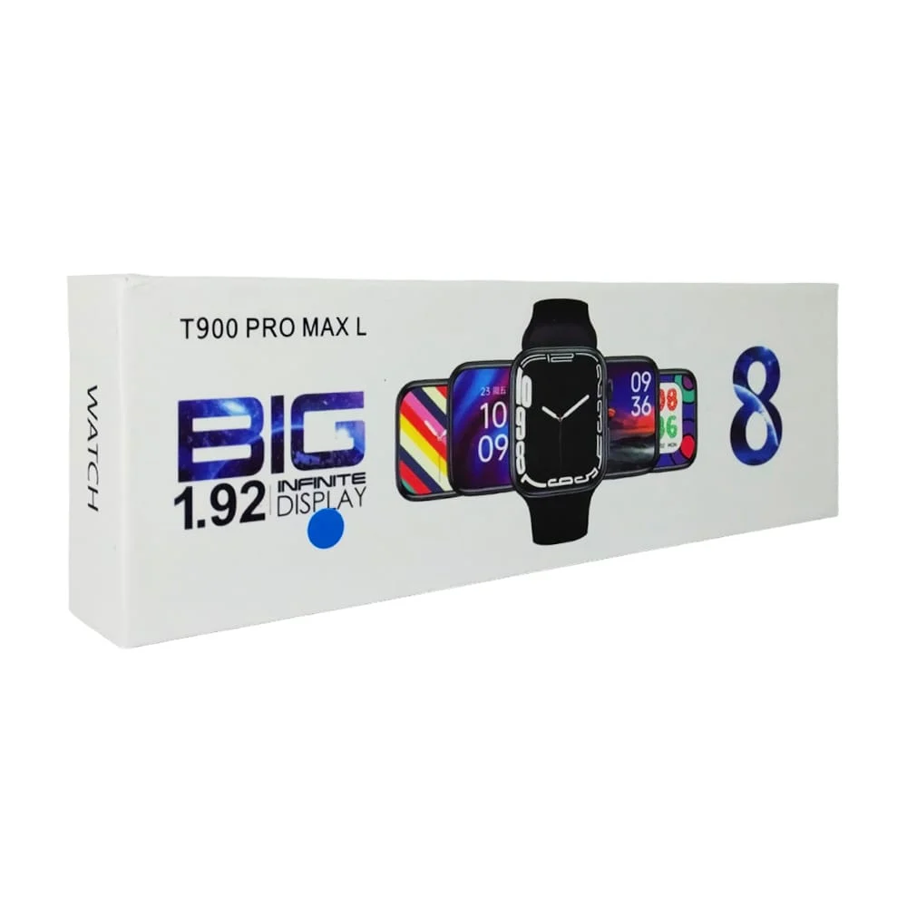 Reloj smartwatch cuadrado versión t900 pro max l con correas intercambiables 44mm, variedad de colores / 815947