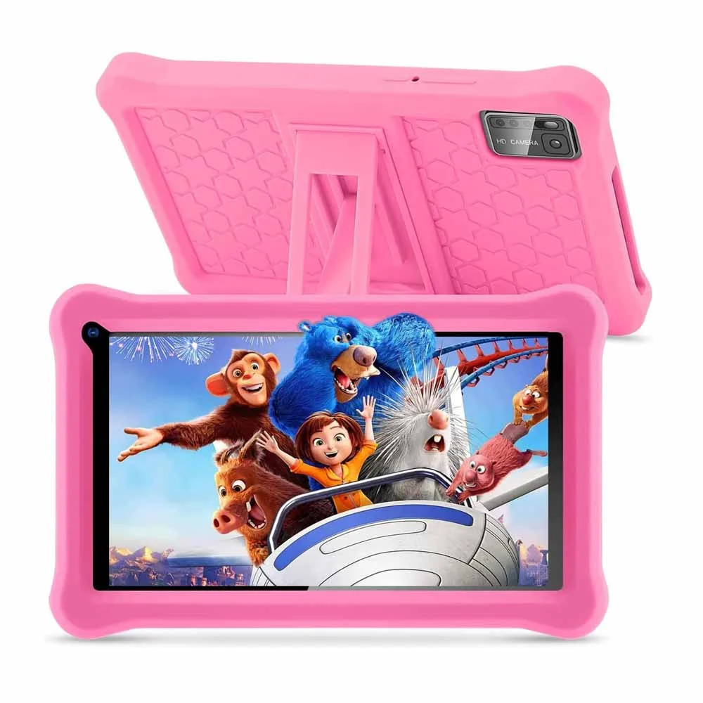 Tablet para niños con cubierta anti golpes, 4gb de memoria ram, 64gb de memoria rom, variedad de colores / f2