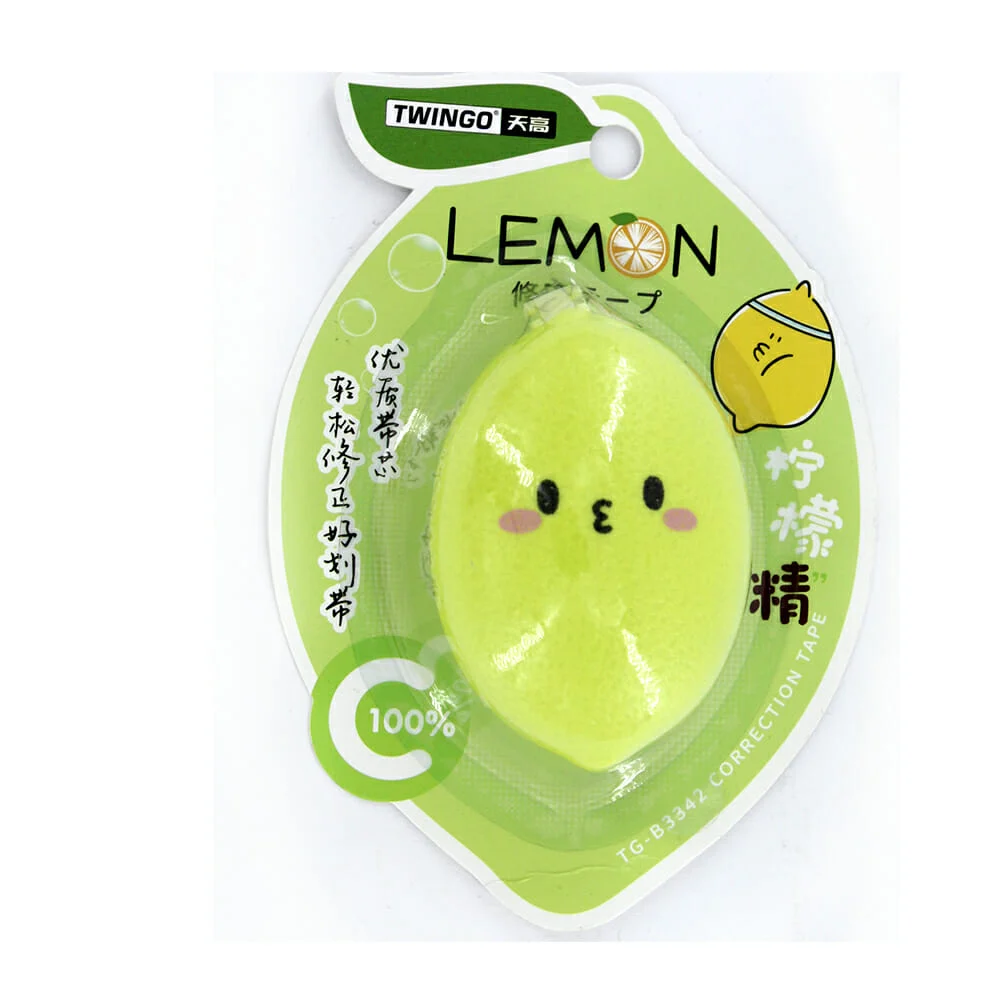 Corrector en cinta twingo de 6 metros, diseño de limon / tg-b3342