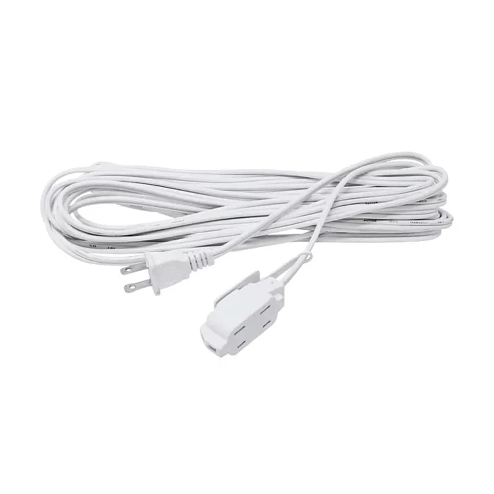 Extensión eléctrica blanca de 10 metros / household