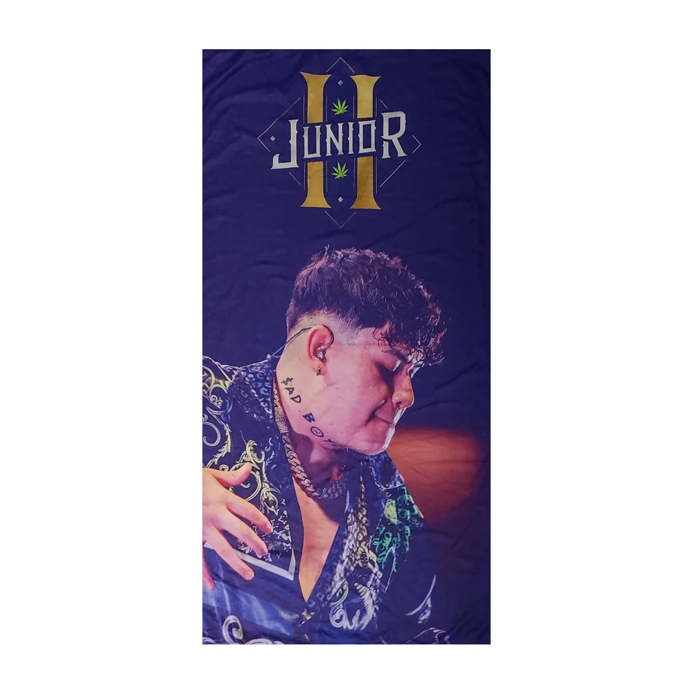 Toalla rectangular multifuncional de microfibra con estampado de junior h, 80x145cm, variedad de modelos