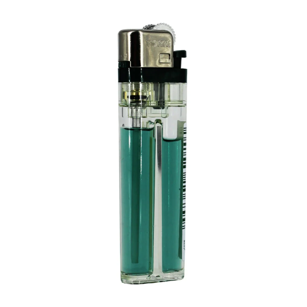 1pza Encendedor tokai desechable de flama ajustable, variedad de colores / t35 / t3b
