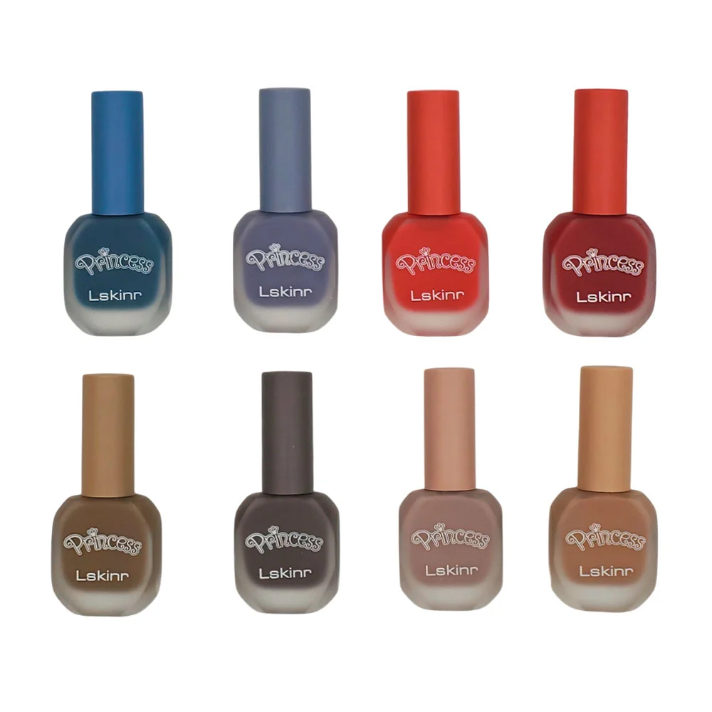 Esmalte para uñas, en tonos mate, variedad de colores / esmalte lskinr / princess