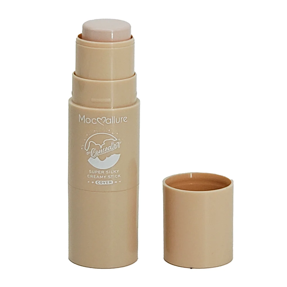 1pza Corrector en barra con brocha aplicadora / concealer / moc mallure / moc529 / ts-302