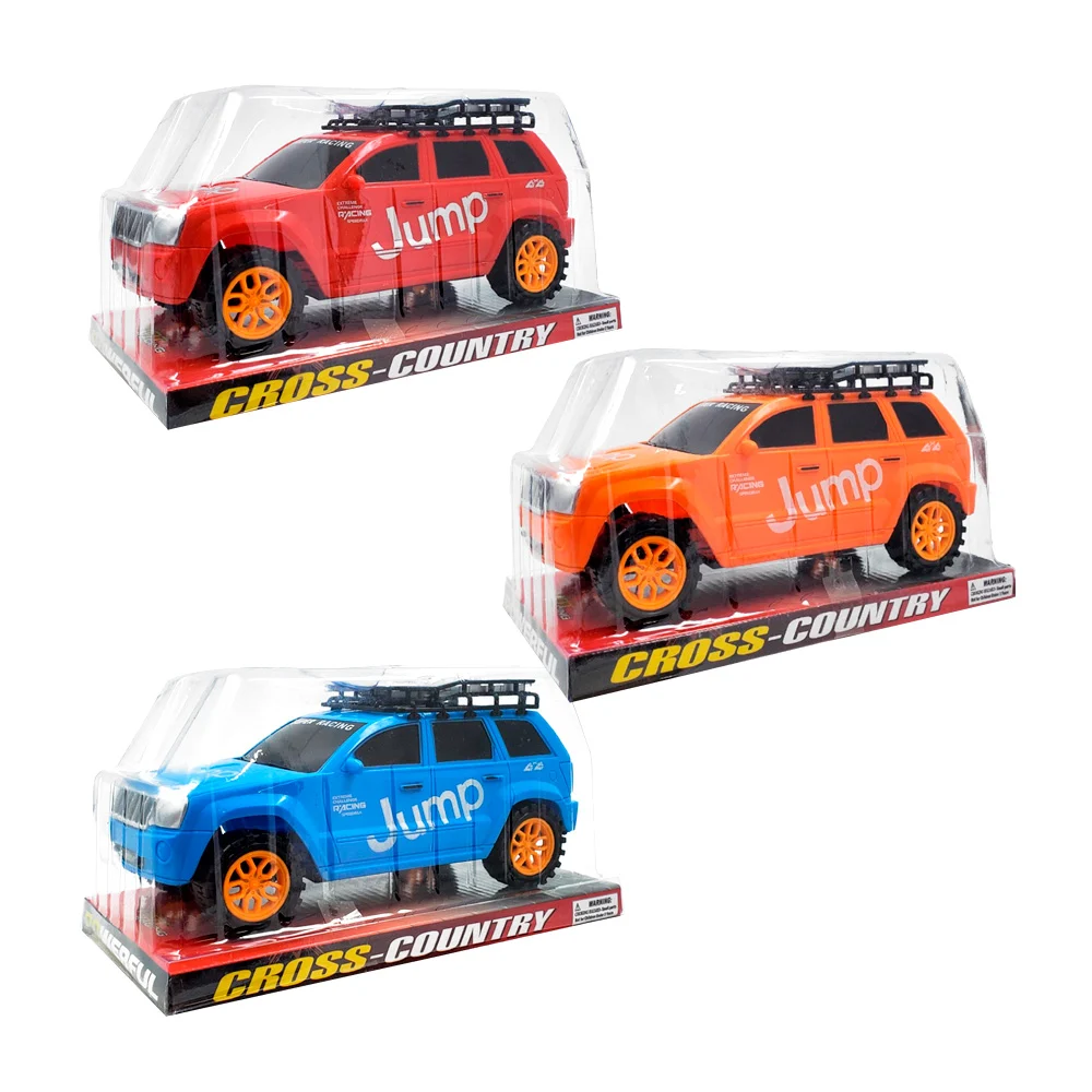 Camioneta 4x4 de juguete con función de fricción, variedad de colores / cross-country