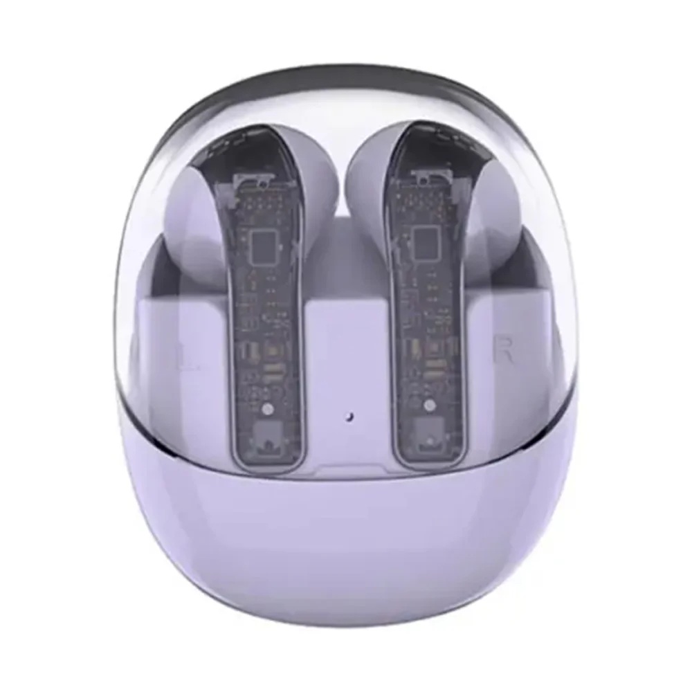 Audifonos inalambricos con estuche de carga transparente, variedad de colores, / tws-8015 / x15tws