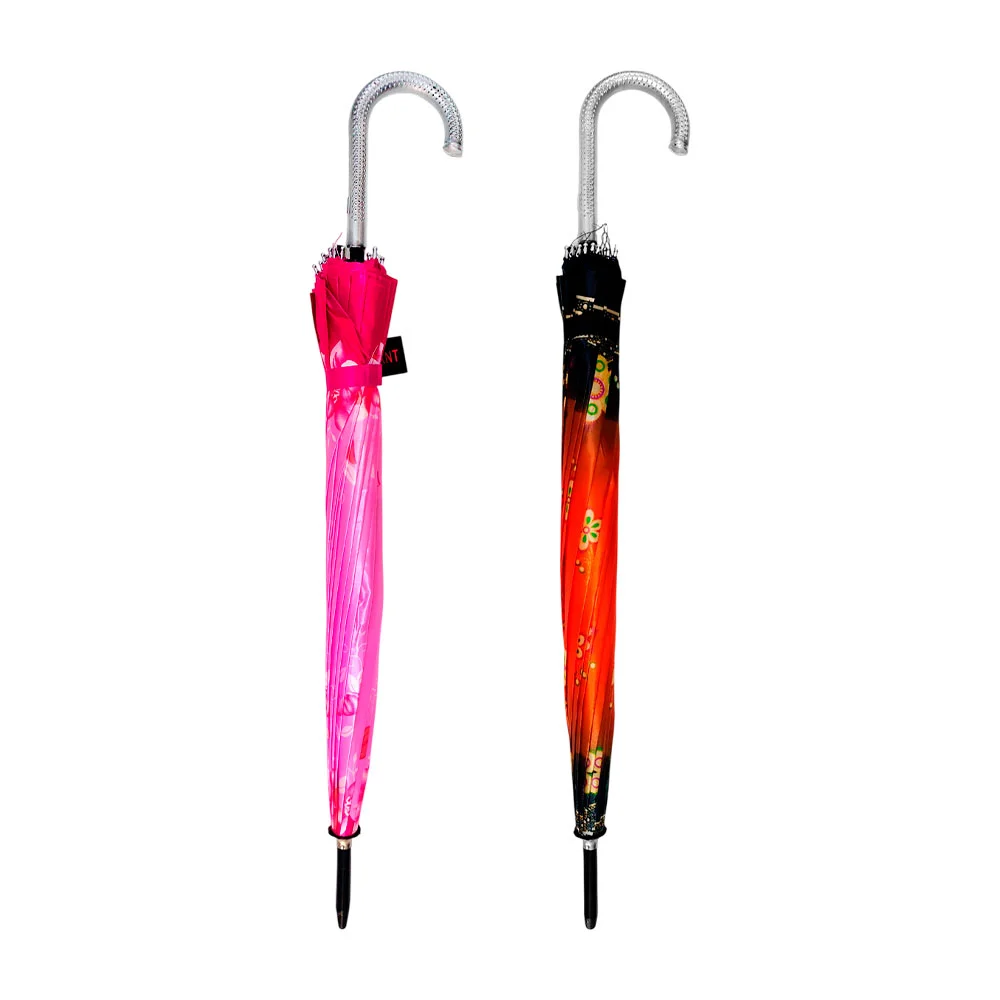 Paraguas grande reforzado elegant con variedad de estampados con mango ergonómico antideslizante, variedad de colores / ub8361