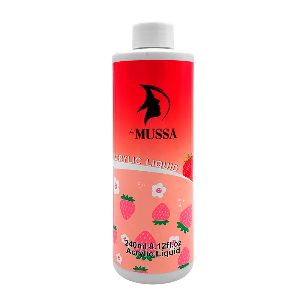 1pza Pomo de acrílico líquido para uñas, variedad de funciones / le mussa / 240ml