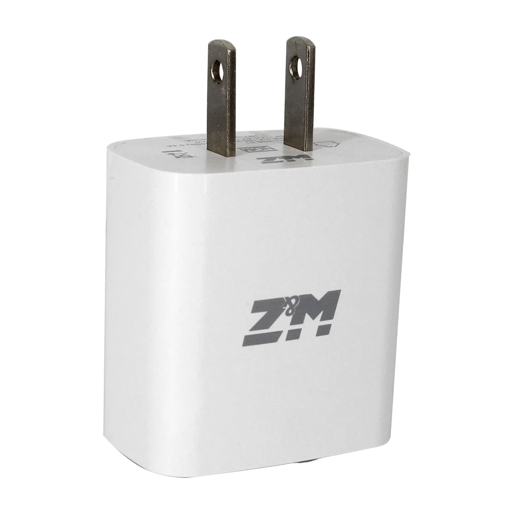 Combo cargador con cable tipo lightning de 1 metro para carga 2.4a, variedad de colores / w&z / vgb01l