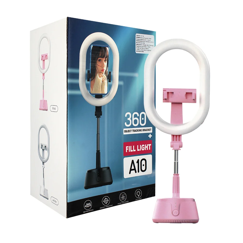 Aro de luz plegable con soporte giratorio de 360°, 495-940mm / vim-f138