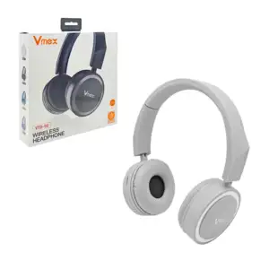 Audífonos diadema inalámbrica vmex con ranura para sd y cable auxilia…