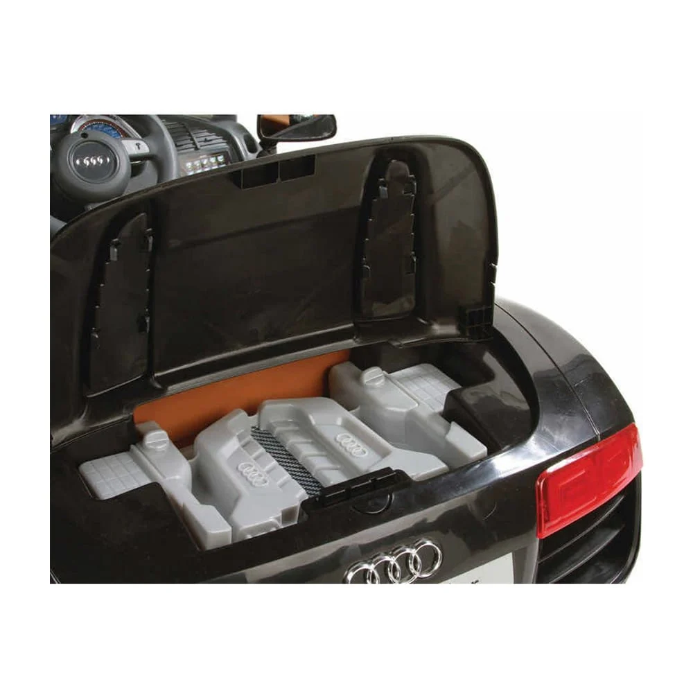 Carrito infantil, montable eléctrico, con diseño de audi r8 spyder, variedad de colores
