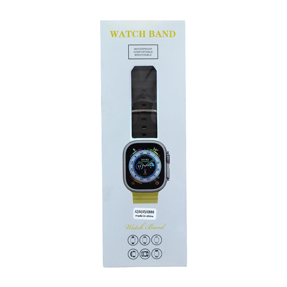 Correas extensibles de plástico para reloj smartwatch 42/44/45 o 49mm, variedad de colores  / watch band
