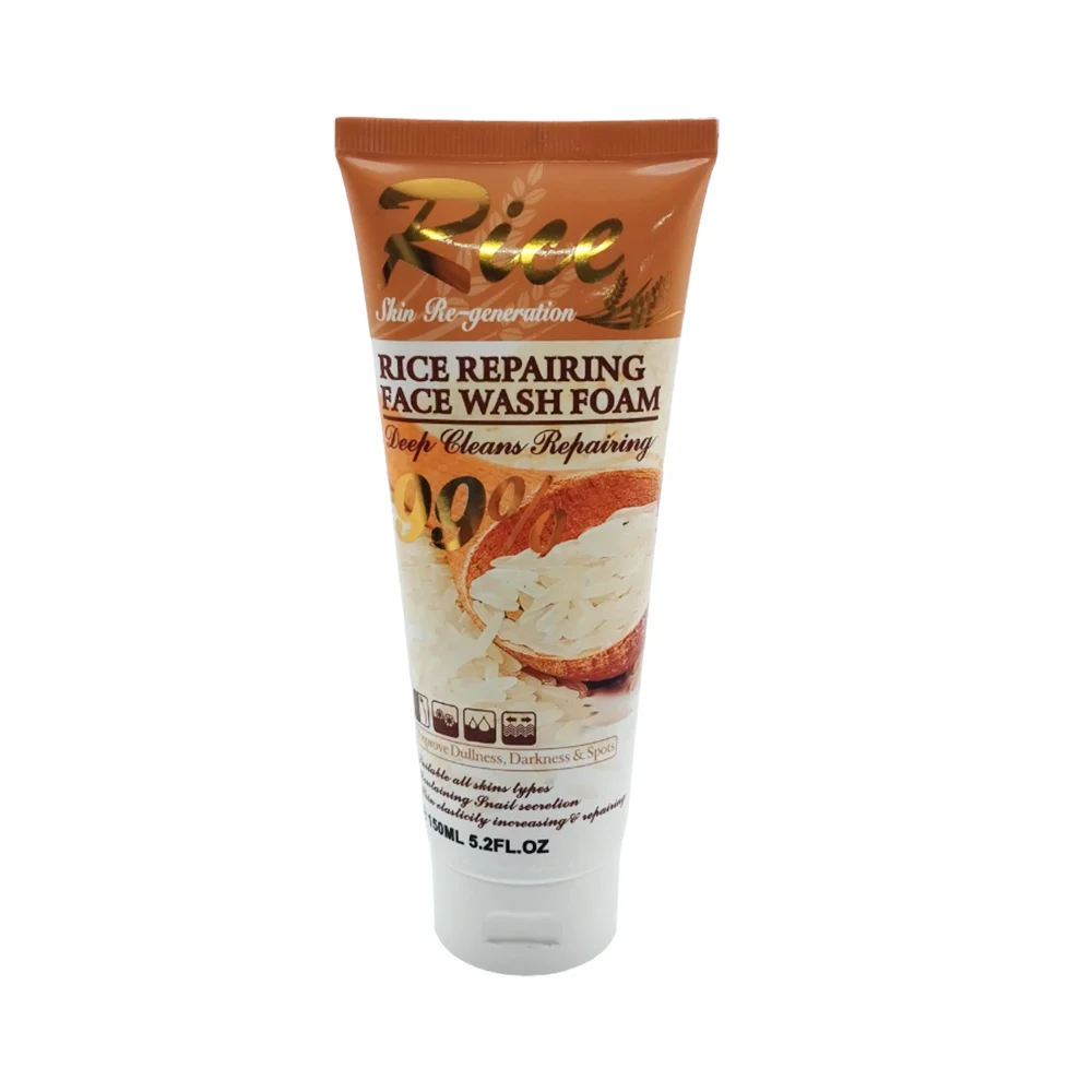 Espuma facial limpiadora con extracto de arroz y baba de caracol 150ml / 840699 / wkl694