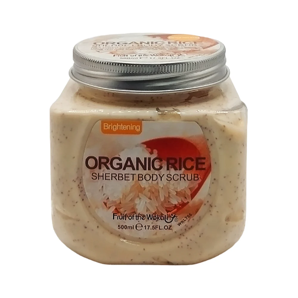 Exfoliante corporal con extracto de arroz orgánico 500ml / 842242