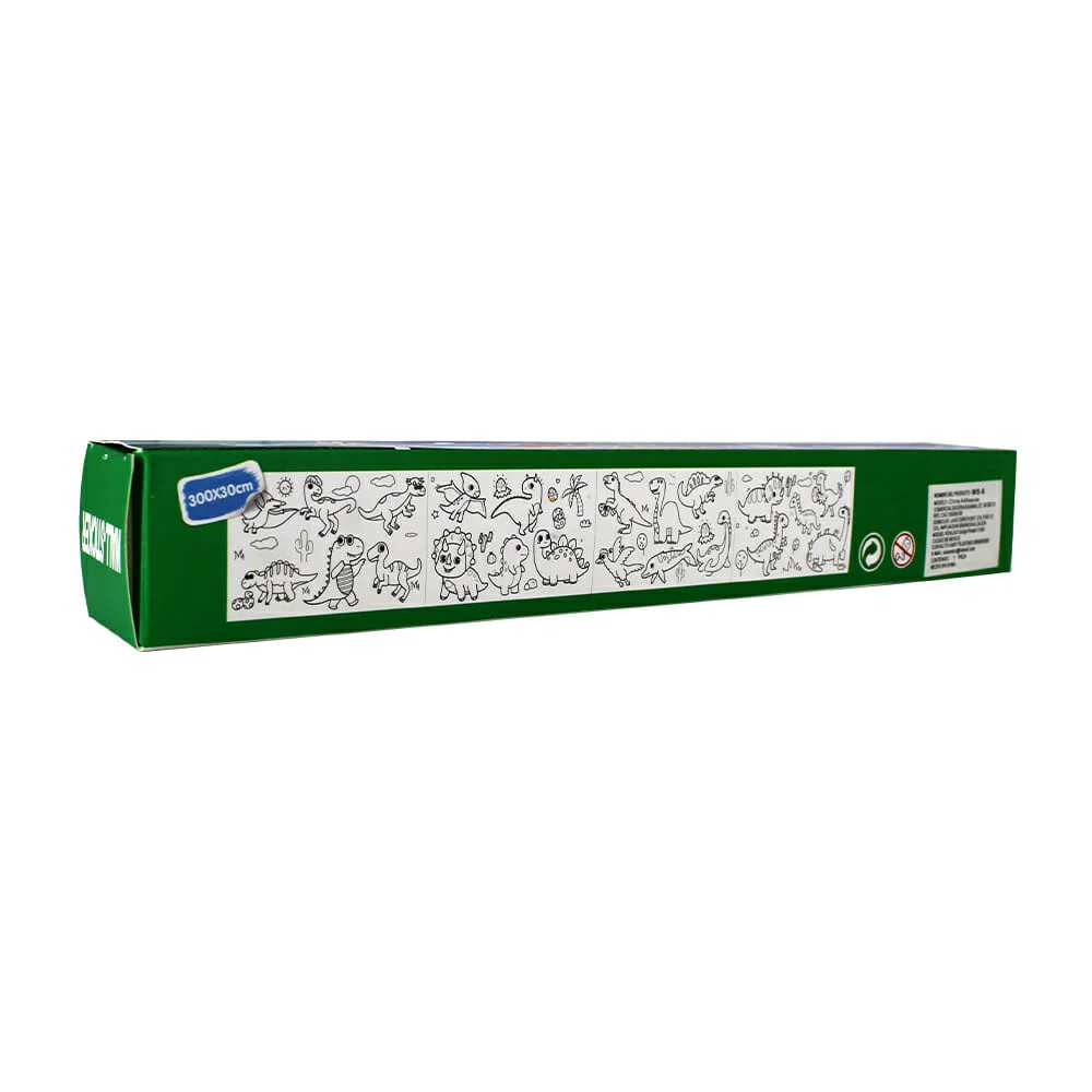 Rollo 3 metros con diferentes temáticas para colorear, diseños infantiles, variedad de modelos / wall-sticker / ws-8