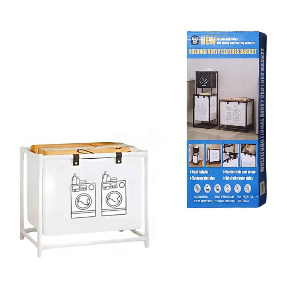 Organizador multifuncional para ropa, con dos niveles y dos compartimientos, variedad de colores / multifunctional dirty / wzj-24