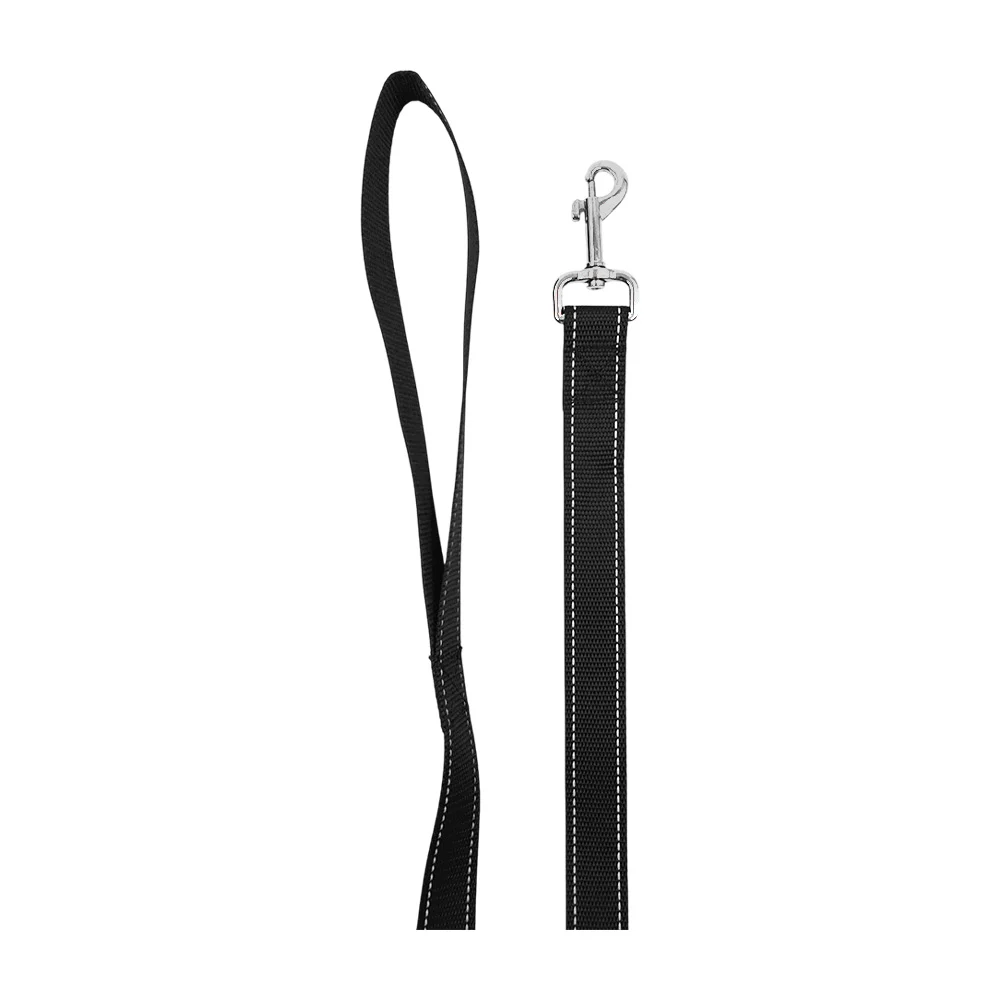 Correa de 120cm con línea reflejante y 2.5cm de ancho para mascotas / wc030