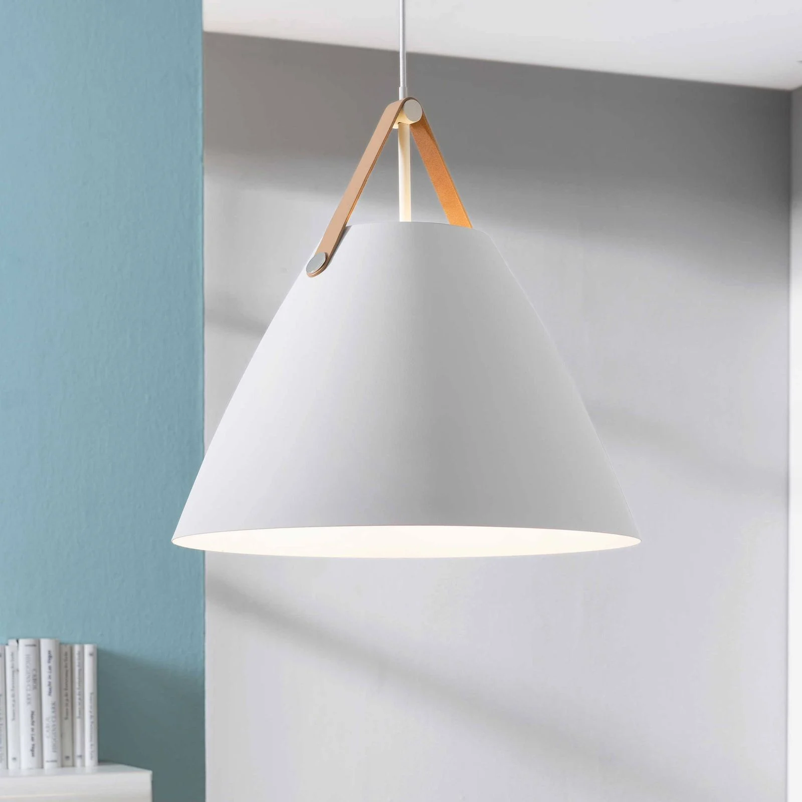 Lámpara colgante macaron wanergy en color blanco 1m / 412398
