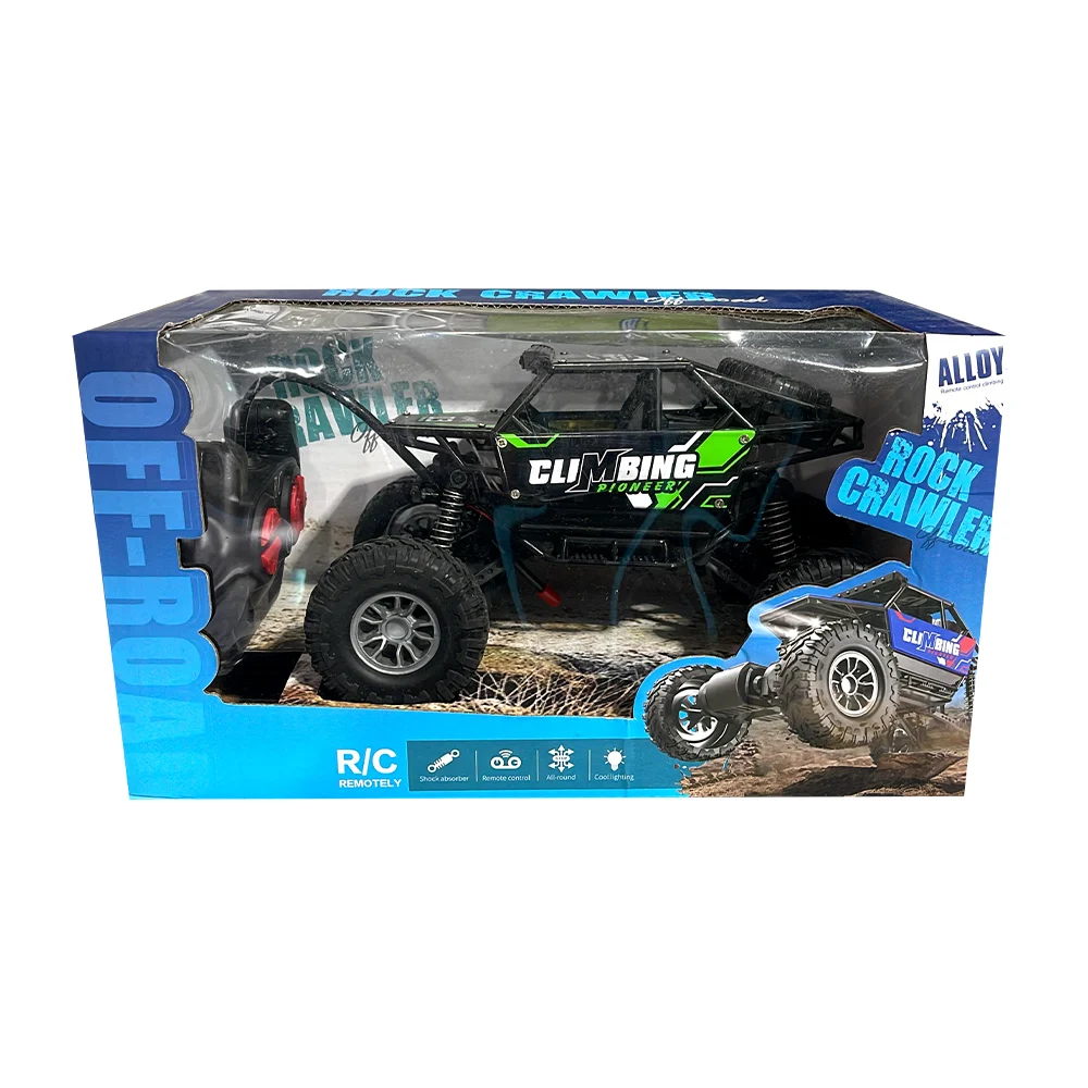Carro tipo racer de juguete a control remoto con pila recargable, variedad de colores / wjc-180