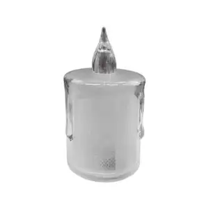 1pza Mini lámpara de plástico en forma de vela, variedad de colores /…