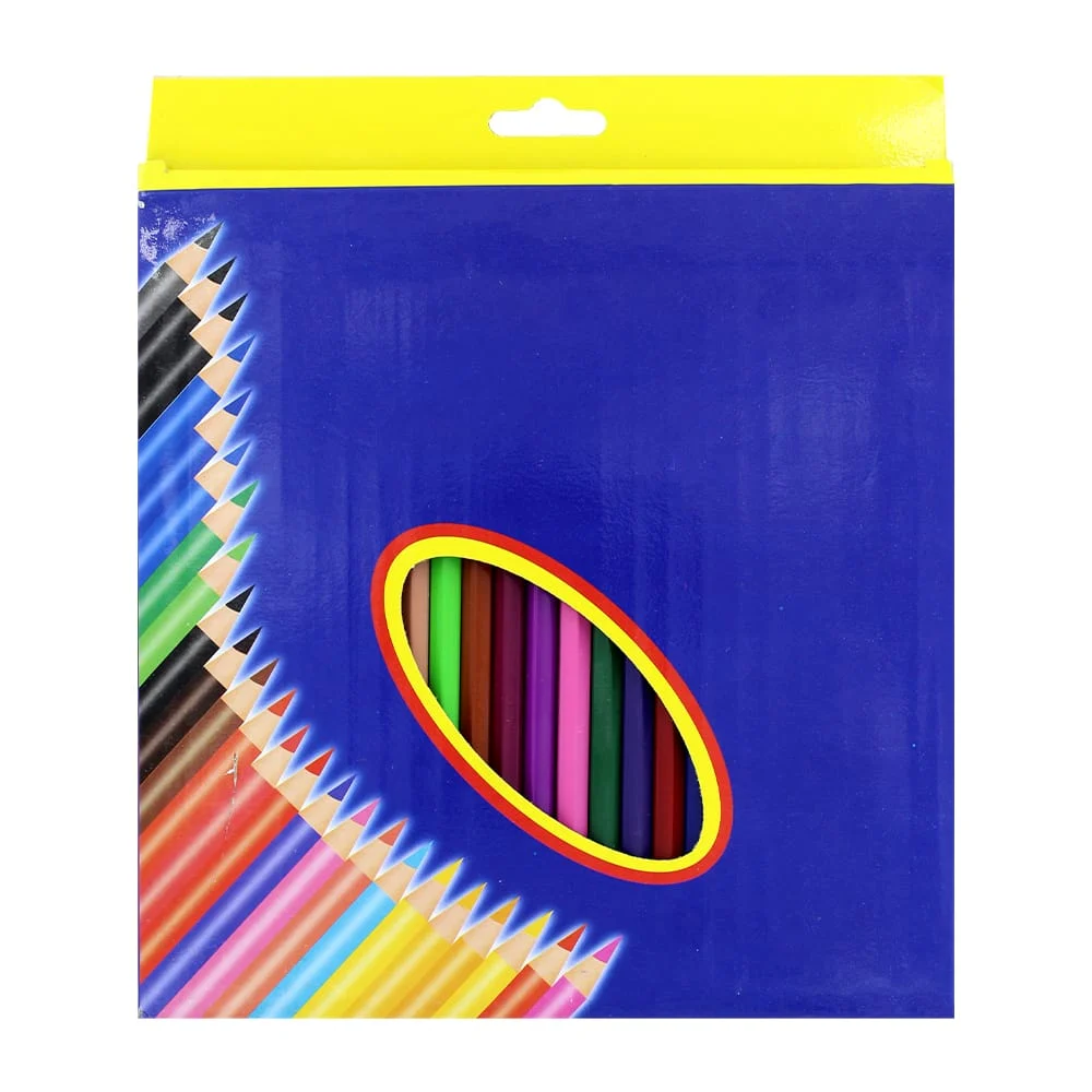 Caja con 12 lápices cortos de colores 8.5cm / color pencils