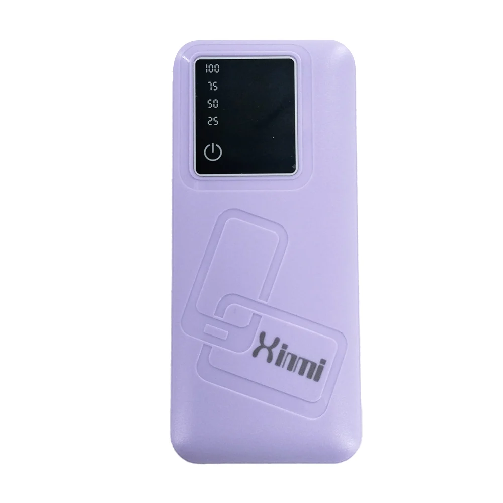 Power bank batería portátil con 3 puertos usb + linterna, capacidad de 20000mah e indicador de carga, variedad de colores / xb-5539