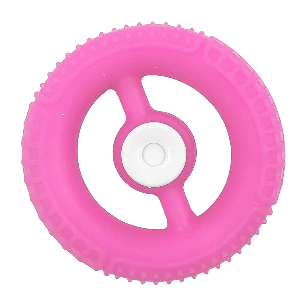 1pza Spinner giratorio de silicón en forma de llanta neumático, variedad de colores / xwj-815