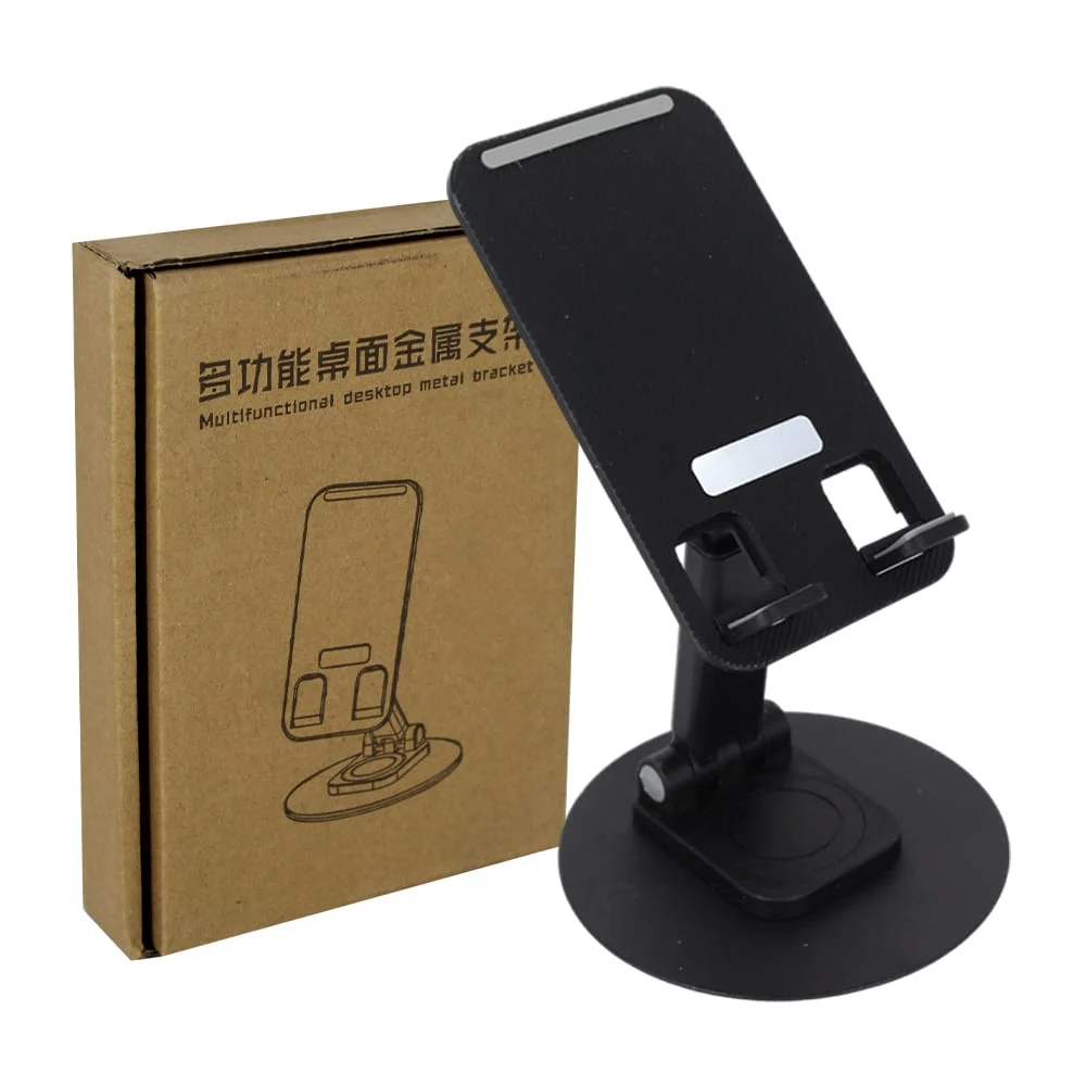 Soporte multifuncional metálico giratorio de celular para escritorio / xz-6140