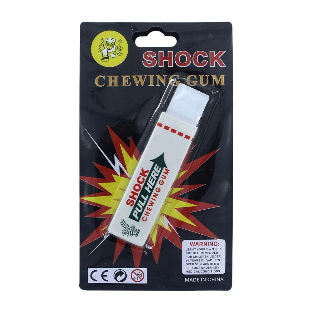 Chicle de broma con choque eléctrico / shock, chewing gum / y-c33