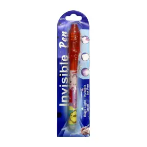 1pza Plumón de tinta invisible con luz led, variedad de diseños, invi…