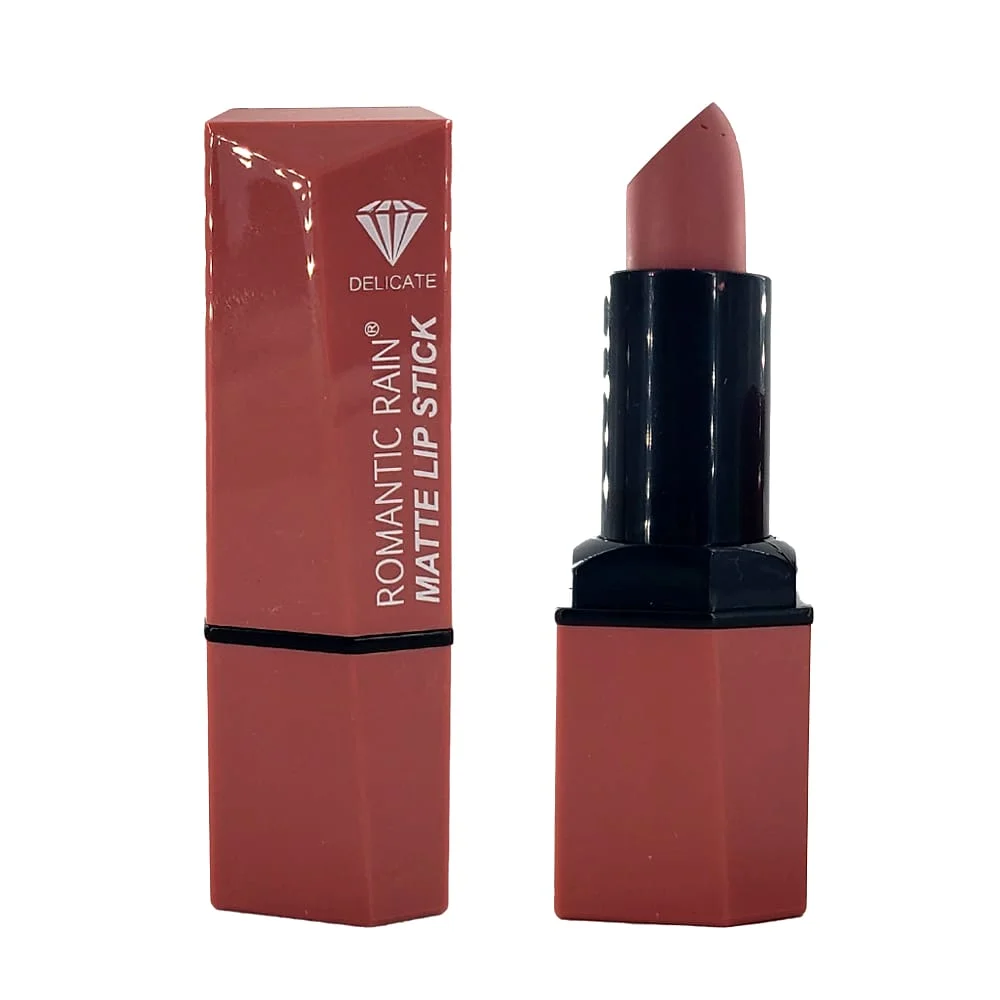 1pza Labial retráctil matte lipstick romantic rain, variedad de tonos / cx23-d21