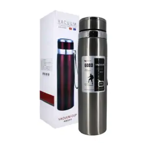 Termo liso de acero inoxidable, 1000ml, variedad de colores / vacuum …