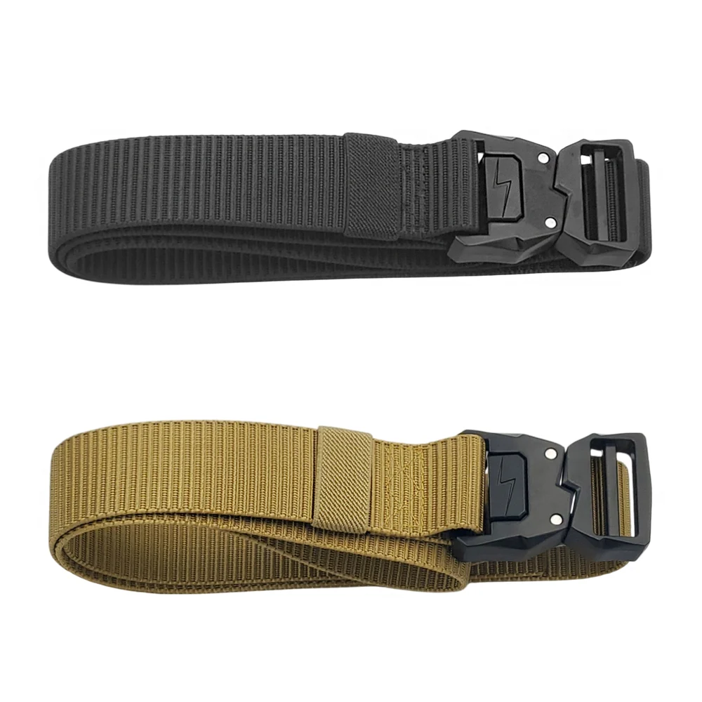 1pza Cinturón táctico ljk ajustable, con broche metálico, variedad de usos y modelos / ljk /yd014
