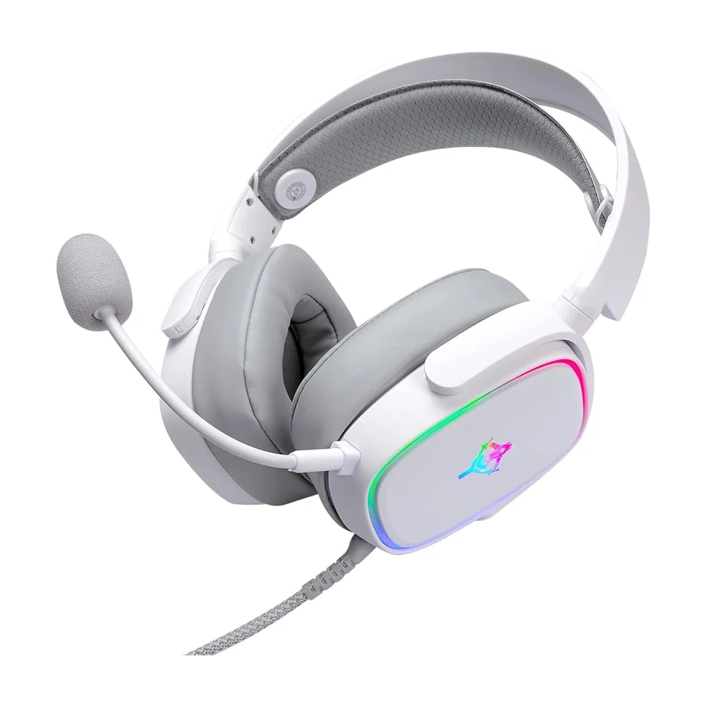 Diadema audífonos gamer alámbricos serie 3500 con micrófono extraíble y luz led rgb / ydg-33406