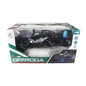 Carro 4x4 todo terreno a control remoto offroda 27ghz diseño de grafi…