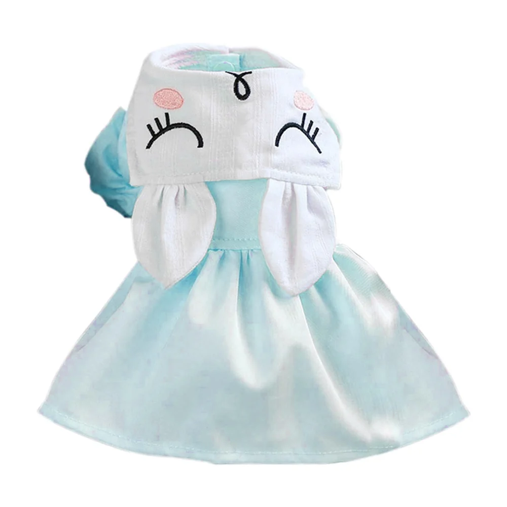 Vestido con diseño de conejo para mascota talla M, variedad de colores / yl008m