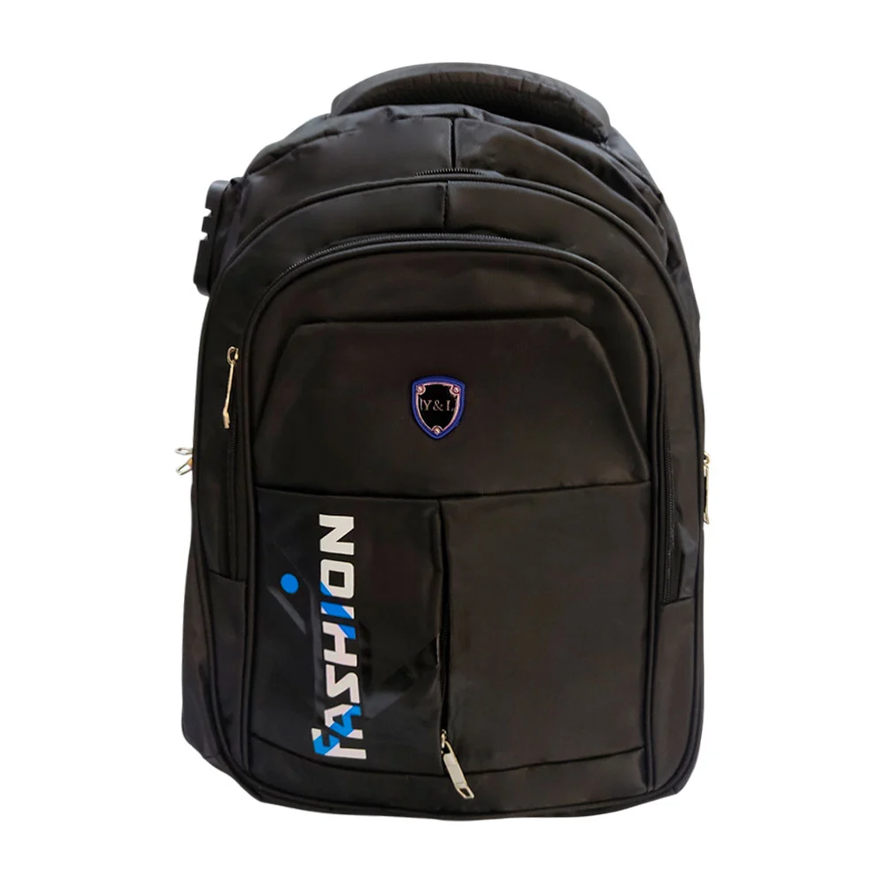 Mochila con 4 compartimentos, leyenda Fa...