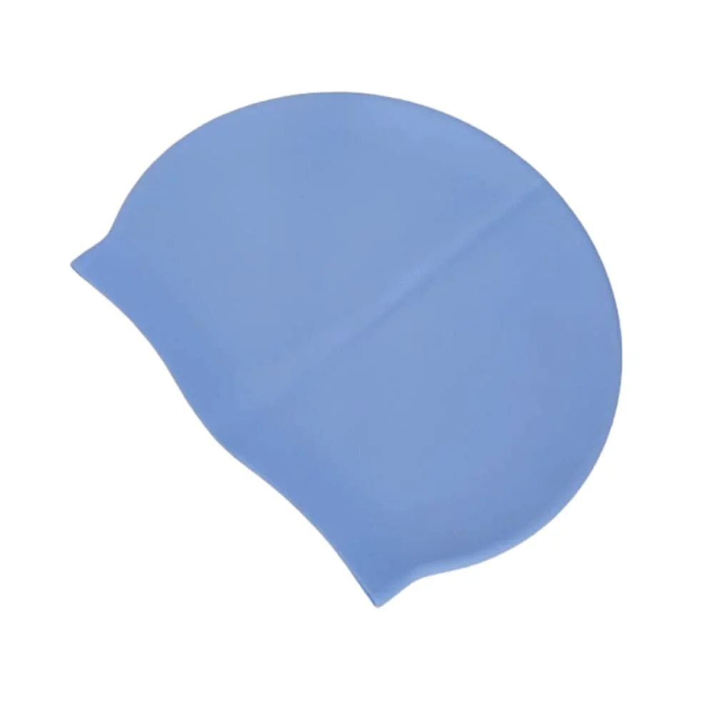Gorra lisa de silicona ajustable para natación, variedad de colores / ym-001