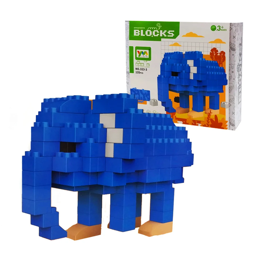 Juguete armable de bloques con diseño de animales, variedad de diseños / 323-03 / 323-05 / 323-07 / 323-11