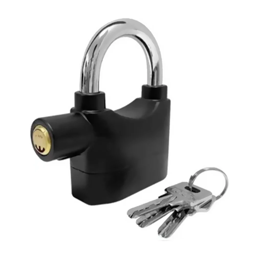 Candado con alarma, antirrobo para disco de motocicleta con juego de 3 llaves incluido, resistente al clima / alarm lock / 13389 / 17159