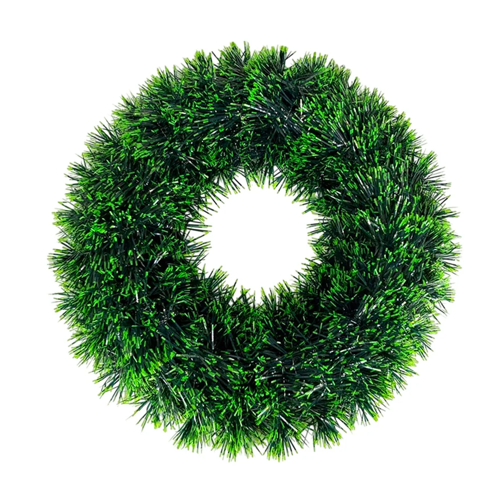 1pza Corona navideña colgante para decorar puerta, 40cm, variedad de colores / lu3351