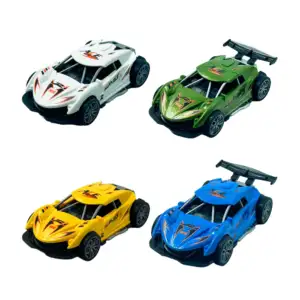 1pza Carro tipo super deportivo de fricción, variedad de colores / hi…