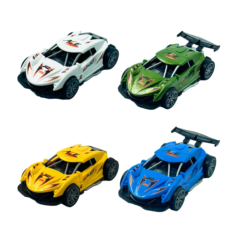 1pza Carro tipo super deportivo de fricción, variedad de colores / high speed sprint ace winner 012