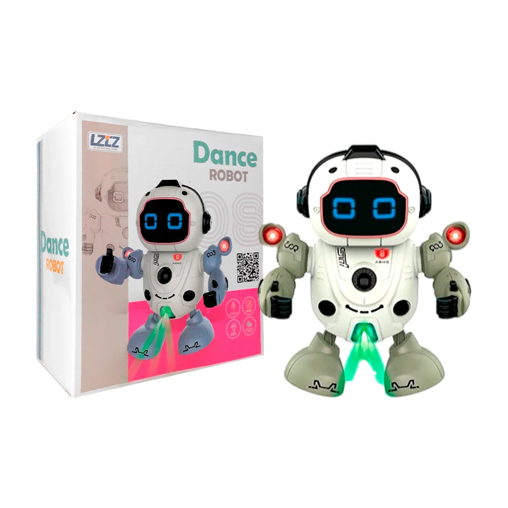 Robot bailarín con luces y sonido, variedad de colores / dance robot